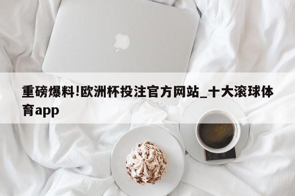 重磅爆料!欧洲杯投注官方网站_十大滚球体育app